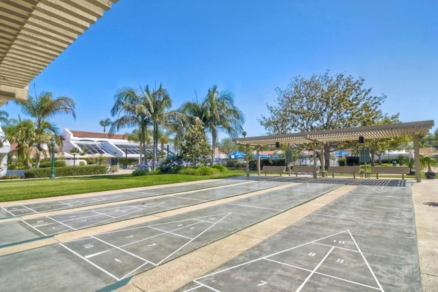 4956 Lamia Way, Oceanside, CA 92056 - view of community featuring shuffleboard and a yard