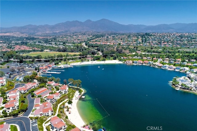 18 Argento, Mission Viejo, CA 92692 - aerial view of property and surrounding area with a water and mountain view