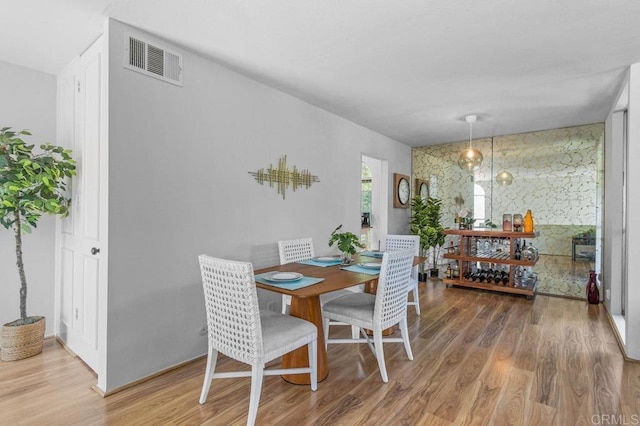 4833 Collwood Blvd Unit A, San Diego, CA 92115 - dining space featuring wood finished floors