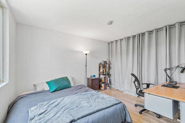 4833 Collwood Blvd Unit A, San Diego, CA 92115 - bedroom with light wood finished floors and an office area