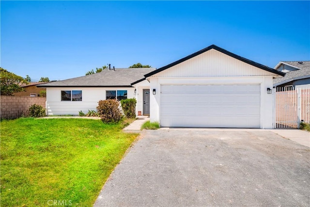 1019 E Armstead St, Azusa, CA 91702 - ranch-style house with concrete driveway and an attached garage
