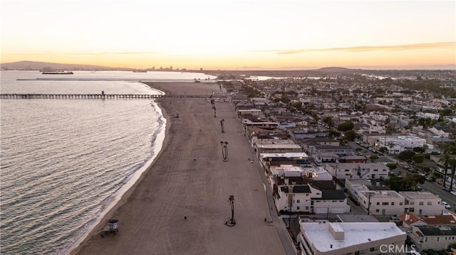 1315 Ocean Ave, Seal Beach, CA 90740 - aerial view at dusk of a water view