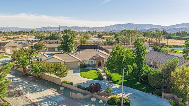 2534 Desert Rose Dr, Lancaster, CA 93536 - aerial perspective of suburban area featuring mountains