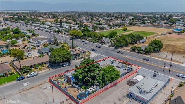 9964 Cedar Ave, Bloomington, CA 92316 - view of property location featuring property boundaries highlighted and mountains