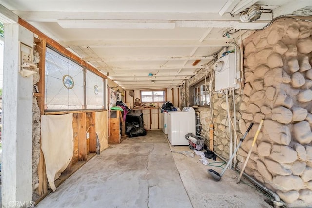 9964 Cedar Ave, Bloomington, CA 92316 - storage room featuring washer / clothes dryer