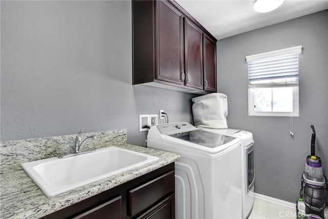 26810 Sugarite Canyon Dr, Moreno Valley, CA 92555 - washroom featuring cabinet space and washing machine and clothes dryer