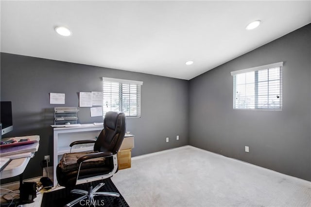 26810 Sugarite Canyon Dr, Moreno Valley, CA 92555 - office space featuring carpet and recessed lighting