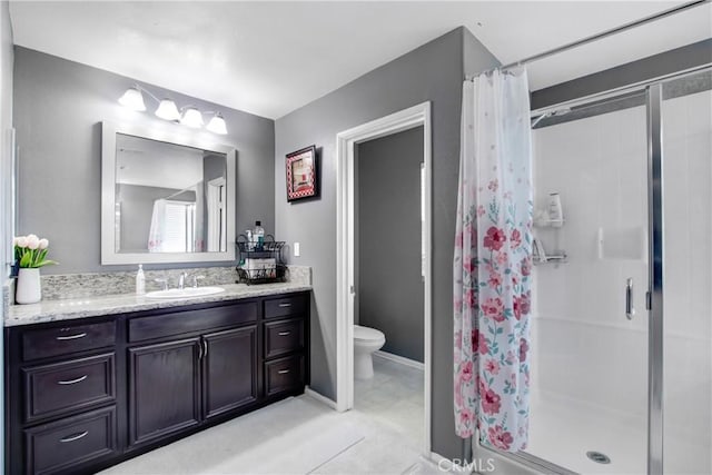 26810 Sugarite Canyon Dr, Moreno Valley, CA 92555 - bathroom featuring a shower stall and vanity