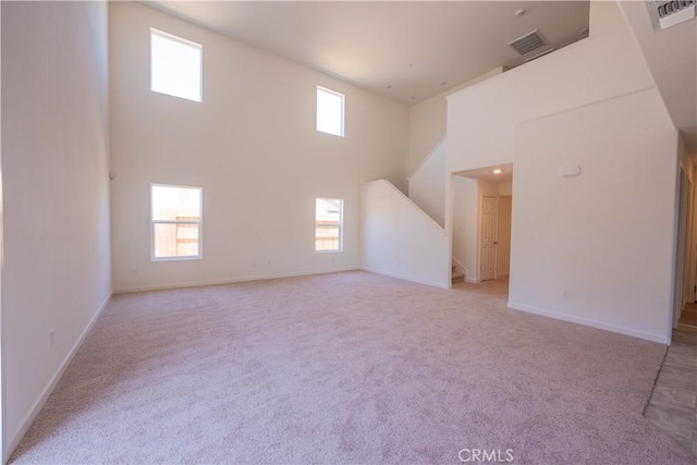 363 Arpent Ct, Merced, CA 95341 - bonus room with a towering ceiling, light carpet, and plenty of natural light