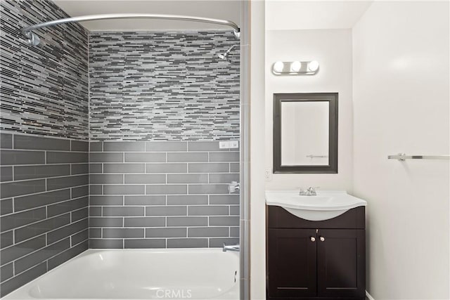 8727 S Harvard Blvd, Los Angeles, CA 90047 - full bathroom with bathing tub / shower combination and vanity