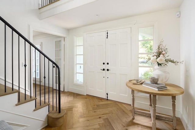17274 Calle Mayor, Rancho Santa Fe, CA 92067 - foyer with stairs