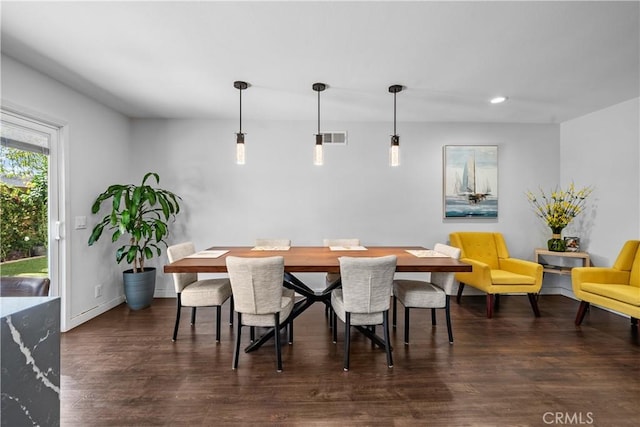 27814 Caraway Ln, Saugus, CA 91350 - dining room featuring wood finished floors and recessed lighting