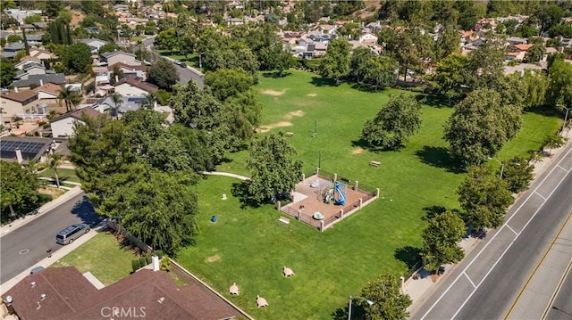 27814 Caraway Ln, Saugus, CA 91350 - aerial view of property and surrounding area with nearby suburban area