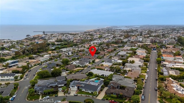 444 Morning Canyon Rd, Corona Del Mar, CA 92625 - aerial overview of property's location with nearby suburban area and a nearby body of water