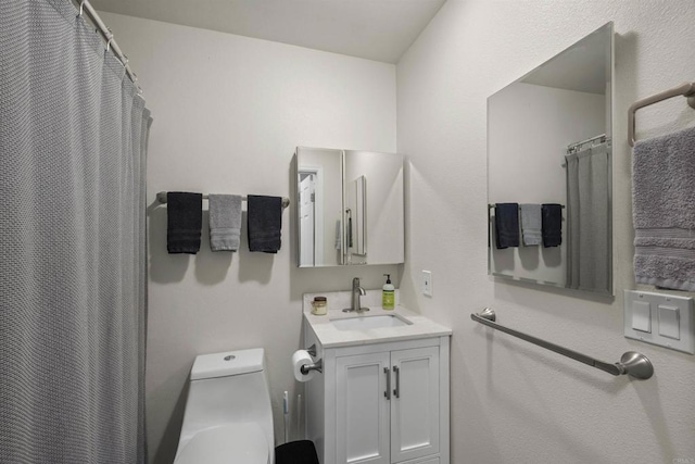 9847 Mission Vega Rd Unit 3, Santee, CA 92071 - bathroom featuring vanity and toilet