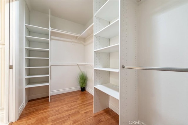 3238 San Amadeo Unit C, Laguna Woods, CA 92637 - walk in closet with light wood finished floors