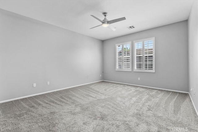 26327 Iris Ave Unit C, Moreno Valley, CA 92555 - unfurnished room featuring carpet and a ceiling fan