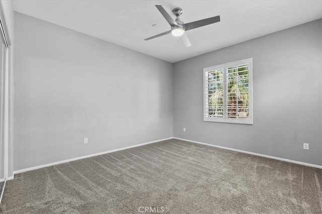 26327 Iris Ave Unit C, Moreno Valley, CA 92555 - unfurnished room with carpet and a ceiling fan
