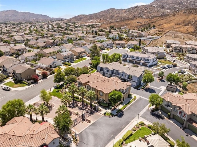 26327 Iris Ave Unit C, Moreno Valley, CA 92555 - aerial perspective of suburban area featuring a mountain backdrop