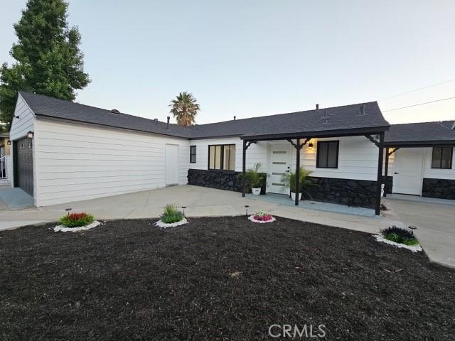7927 Chastain Pl, Reseda, CA 91335 - view of front facade with stone siding
