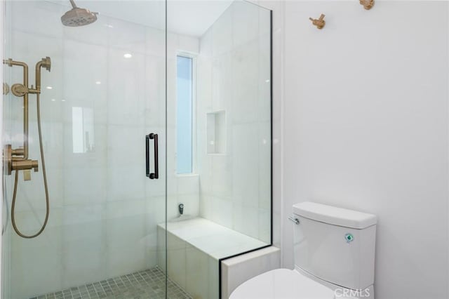 6191/2 Marguerite, Corona Del Mar, CA 92625 - full bathroom with toilet and a stall shower