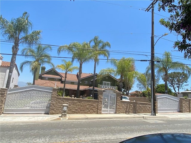 13761 Lomitas Ave, La Puente, CA 91746 - view of front of house featuring a gate