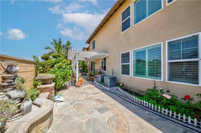 1411 W Dahlia St, La Habra, CA 90631 - view of patio / terrace featuring a pergola