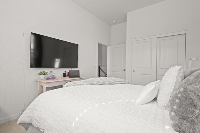 2035 Bravo Loop Unit 6, Chula Vista, CA 91915 - carpeted bedroom with a closet and baseboards