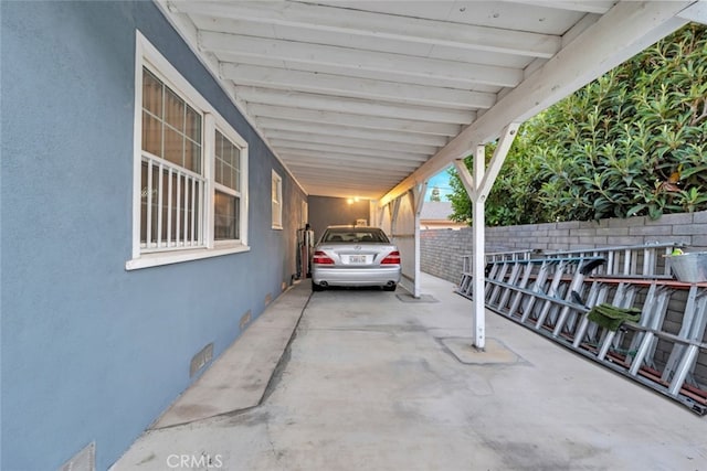 16908 Los Alimos St, Granada Hills, CA 91344 - view of patio / terrace with a carport