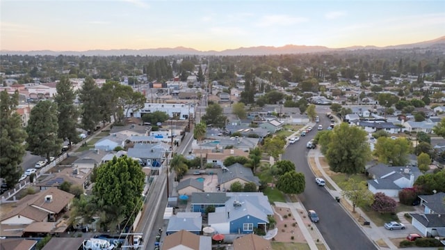 16908 Los Alimos St, Granada Hills, CA 91344 - aerial view of property and surrounding area featuring nearby suburban area