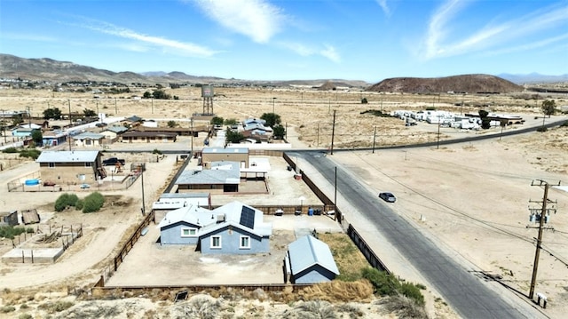 29246 Radio Rd, Barstow, CA 92311 - bird's eye view of mountains and a desert landscape