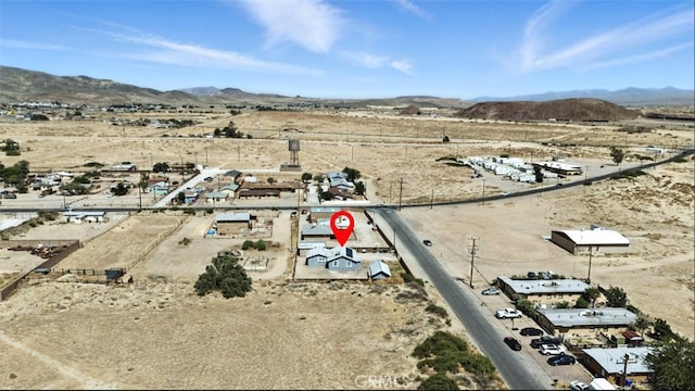 29246 Radio Rd, Barstow, CA 92311 - aerial view of property and surrounding area featuring rural landscape