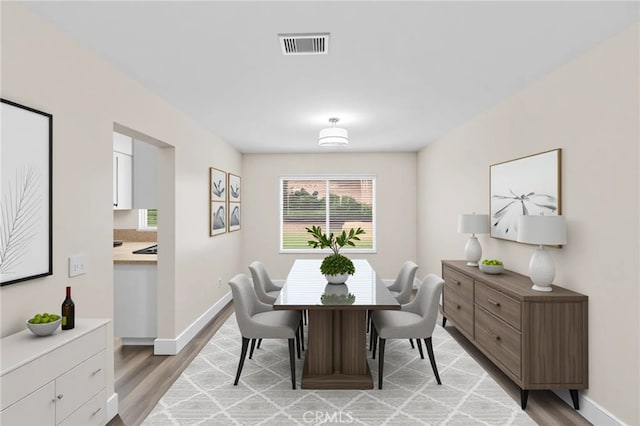 31772 Ridgeview Dr, Lake Elsinore, CA 92532 - dining room featuring light wood-type flooring