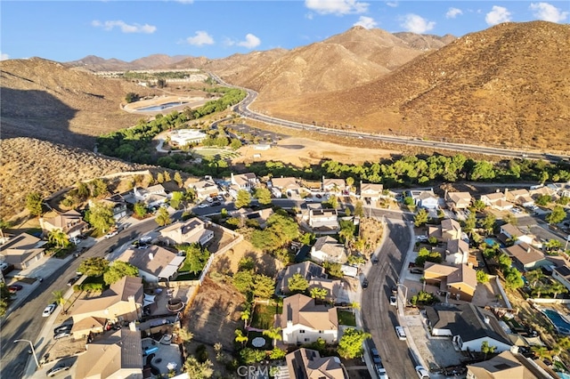 31772 Ridgeview Dr, Lake Elsinore, CA 92532 - aerial view of property's location featuring nearby suburban area and mountains