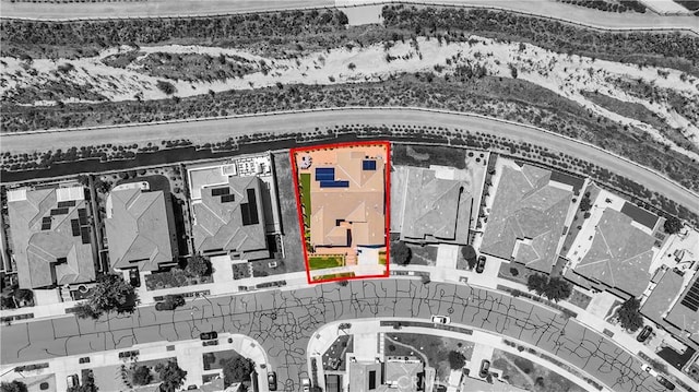 33303 Barmetta Ln, Temecula, CA 92592 - aerial view of property and surrounding area featuring property boundaries highlighted