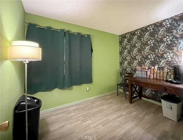 37543 Royal Ct, Palmdale, CA 93552 - office featuring wood finished floors and a textured ceiling