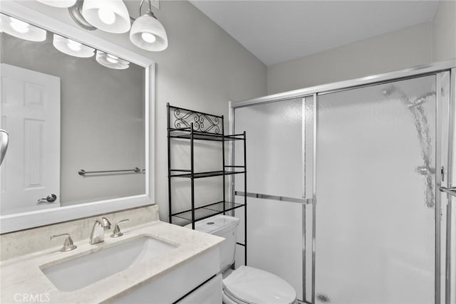 18752 Mandan St Unit 1016, Canyon Country, CA 91351 - full bathroom with vanity and a stall shower