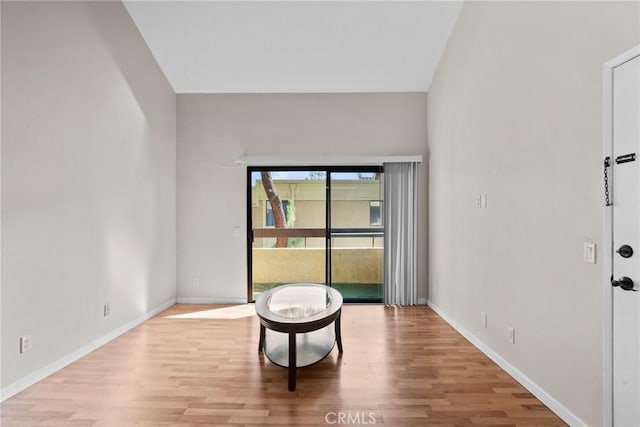 18752 Mandan St Unit 1016, Canyon Country, CA 91351 - unfurnished room featuring wood finished floors and baseboards