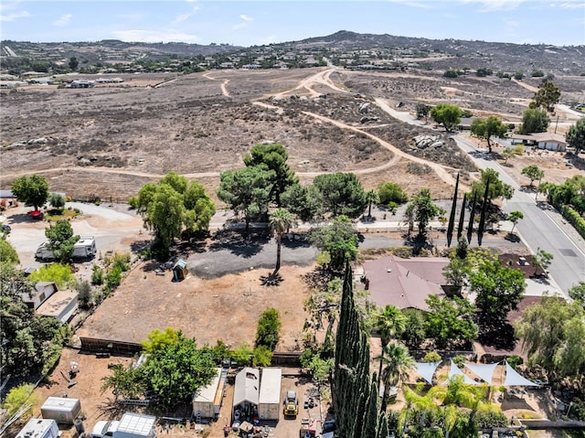 1239 Highridge St, Riverside, CA 92506 - view of property location with a mountainous background and a desert landscape