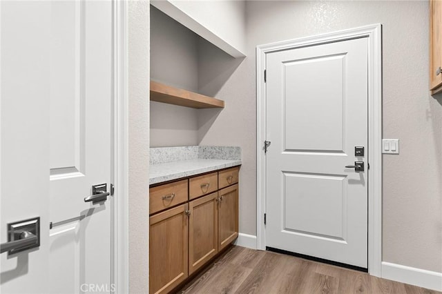 1906 Crandall Way, Paradise, CA 95969 - doorway featuring wood finished floors and baseboards