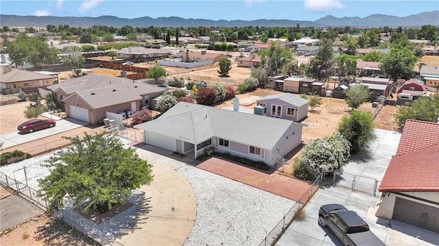 7720 Windsor Ave, Hesperia, CA 92345 - aerial perspective of suburban area featuring mountains