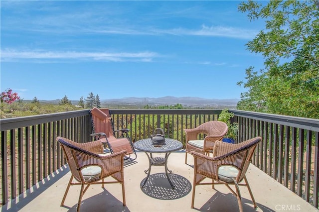 52685 Saddleback Rd, Anza, CA 92539 - balcony with a mountain view