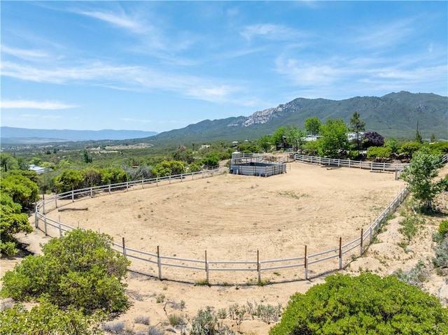 52685 Saddleback Rd, Anza, CA 92539 - view of mountain background featuring rural landscape and agricultural land