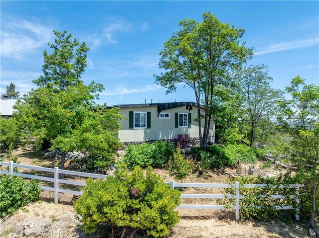 52685 Saddleback Rd, Anza, CA 92539 - view of front facade featuring stucco siding