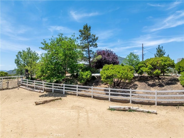 52685 Saddleback Rd, Anza, CA 92539 - view of yard featuring a mountain view