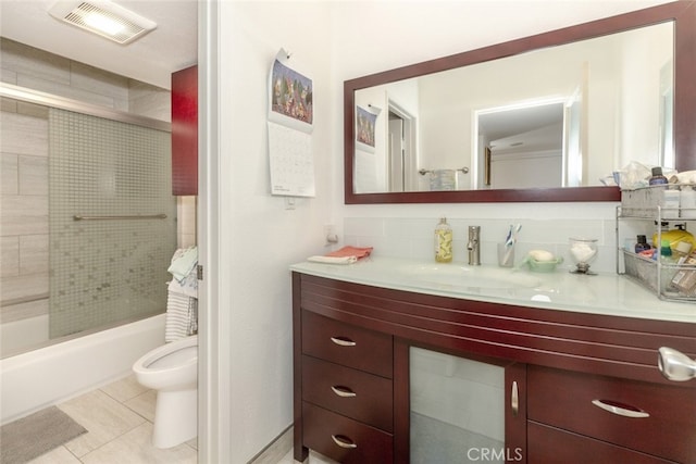 1313 Valley View Rd Unit 202, Glendale, CA 91202 - bathroom featuring vanity, bathtub / shower combination, and tile patterned flooring