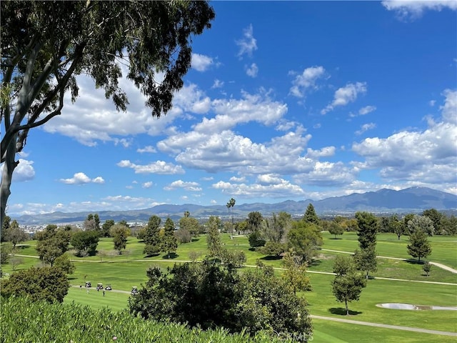 636 NW Avenida Sevilla # O, Laguna Woods, CA 92637 - mountain view featuring a golf club