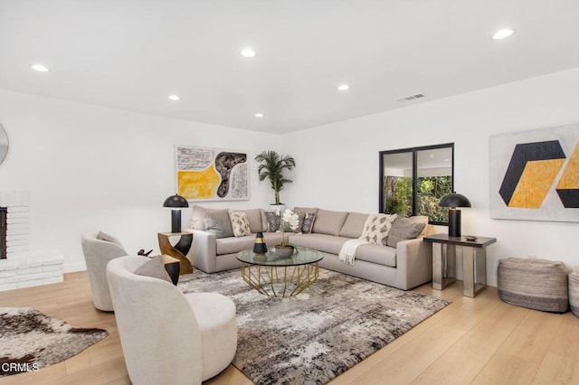 3015 Henrietta Ave, La Crescenta, CA 91214 - living room with wood finished floors and recessed lighting