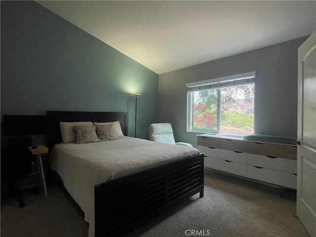 23330 Dover Ln Unit 94, Yorba Linda, CA 92887 - carpeted bedroom featuring lofted ceiling