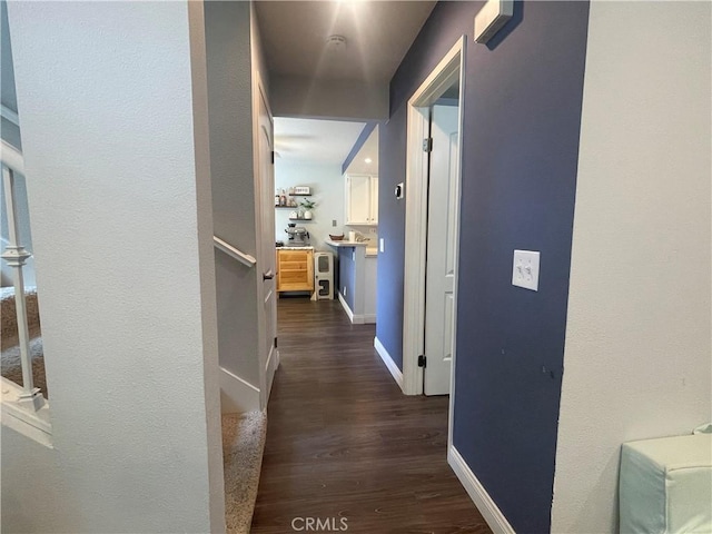 23330 Dover Ln Unit 94, Yorba Linda, CA 92887 - hall with dark wood-type flooring